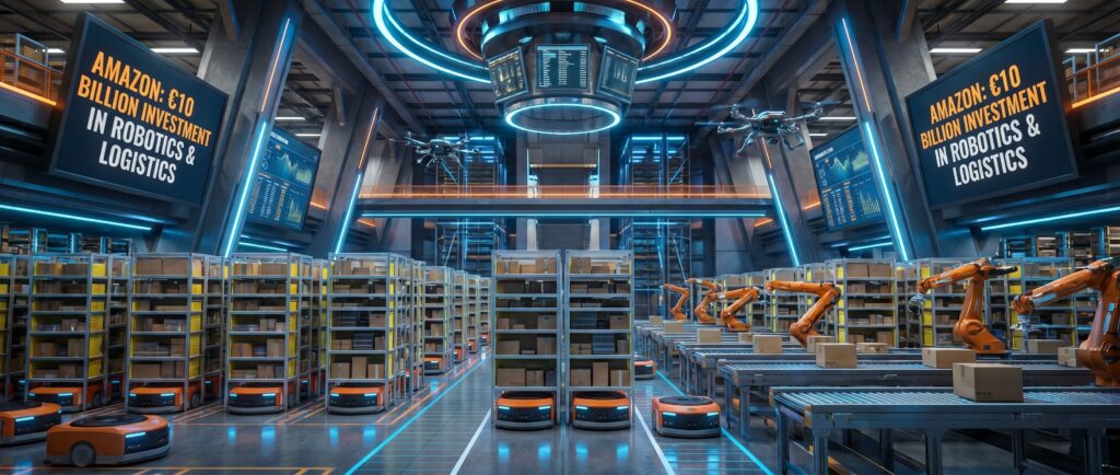 Amazon вложит €10 млрд в роботов и логистику