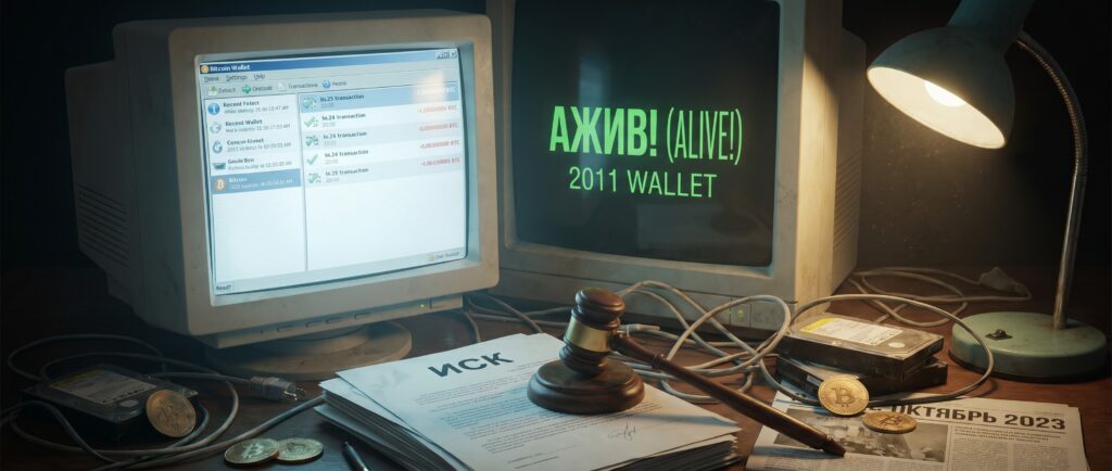 Биткоин-кошелек 2011 года ожил после иска