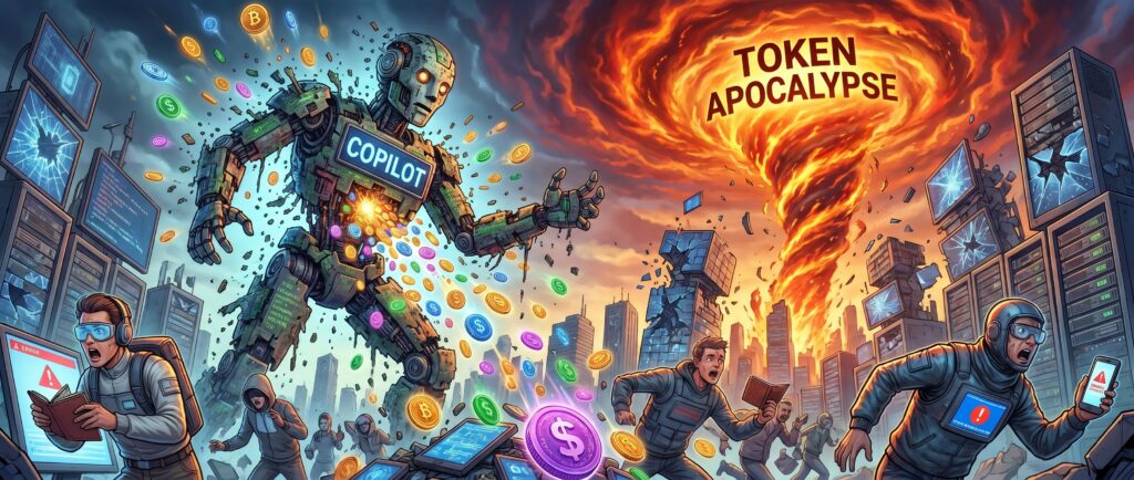 Переход Copilot на оплату токенами вызвал «токен-апокалипсис»