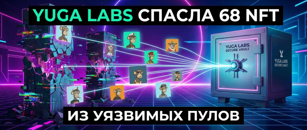 Yuga Labs спасла 68 NFT из уязвимых пулов