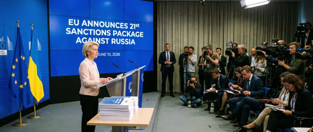 ЕС представил 21-й пакет санкций против России