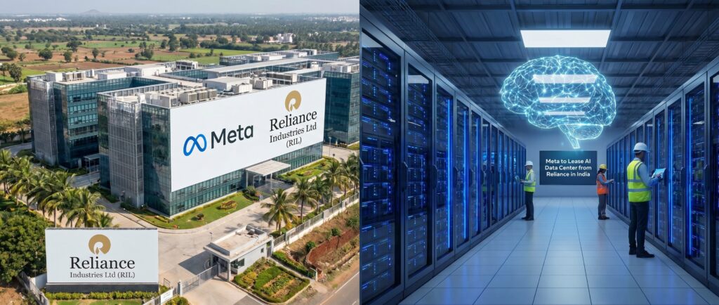 Meta арендует ИИ-дата-центр в Индии у Reliance