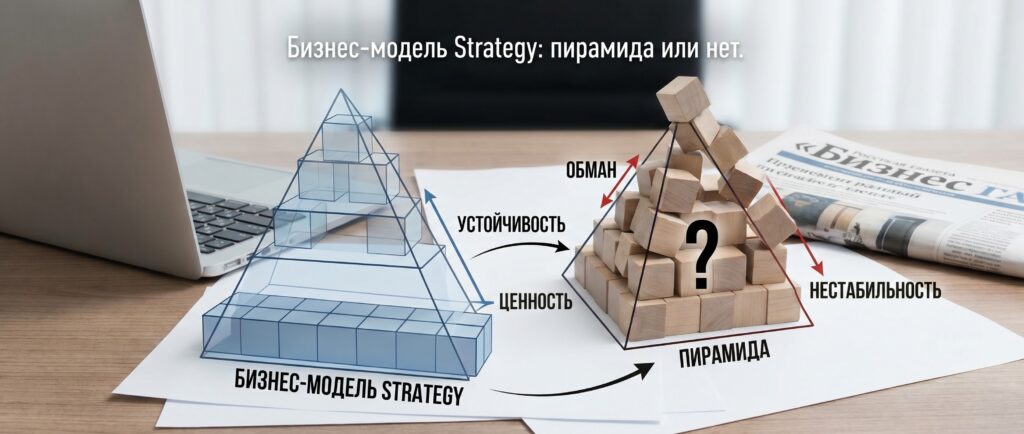 Бизнес-модель Strategy: пирамида или нет