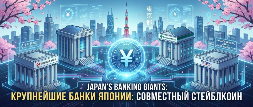 Крупнейшие банки Японии готовят совместный стейблкоин