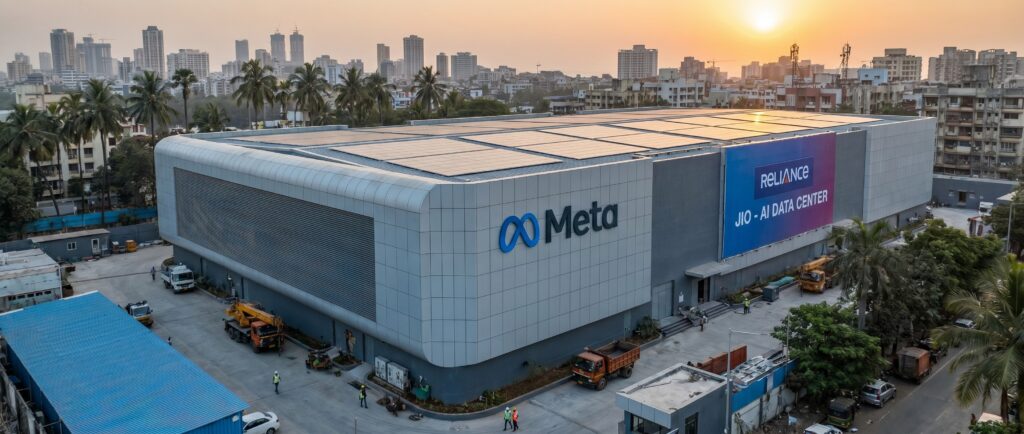 Meta арендует ИИ-дата-центр в Индии у Reliance
