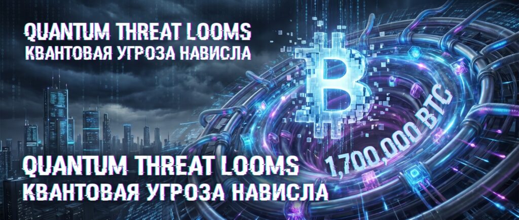 Квантовая угроза нависла над 1,7 млн BTC