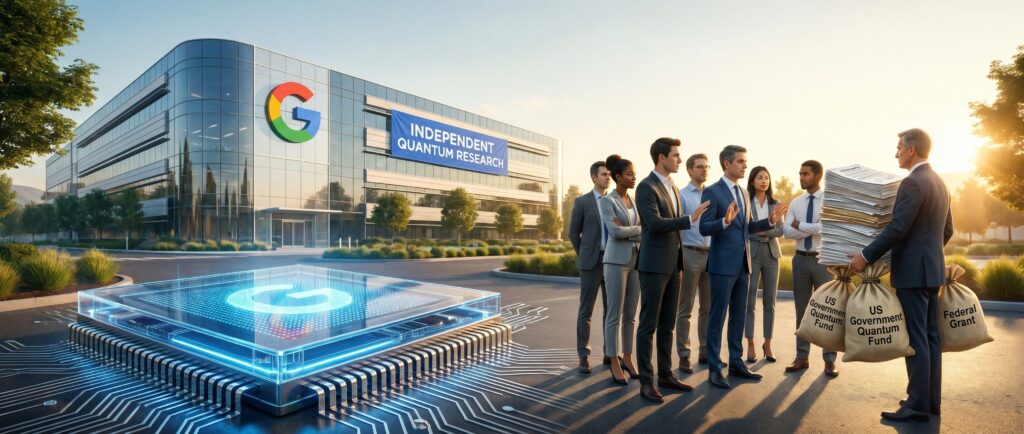 Google отказалась от госфинансирования квантовых разработок