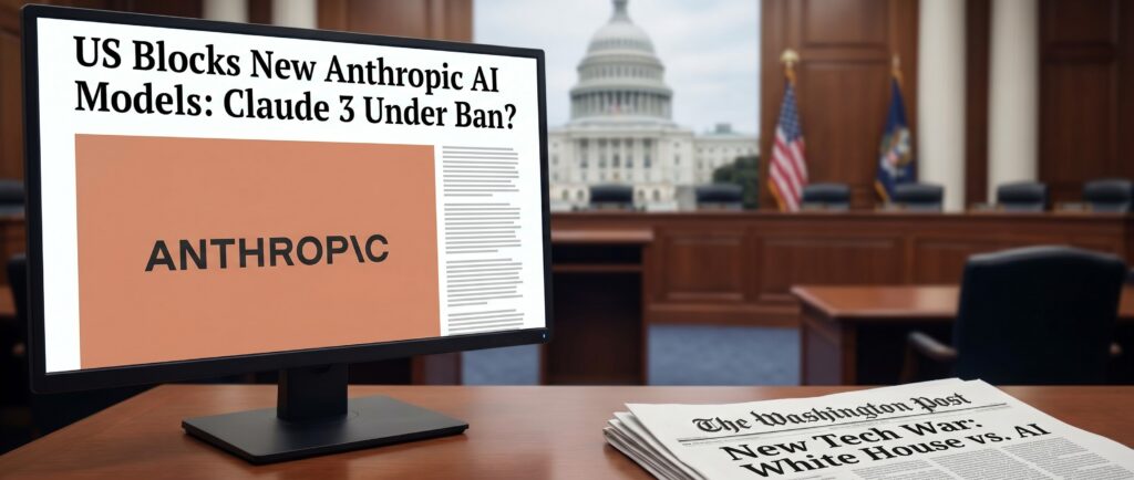 США заблокировали новые ИИ-модели Anthropic