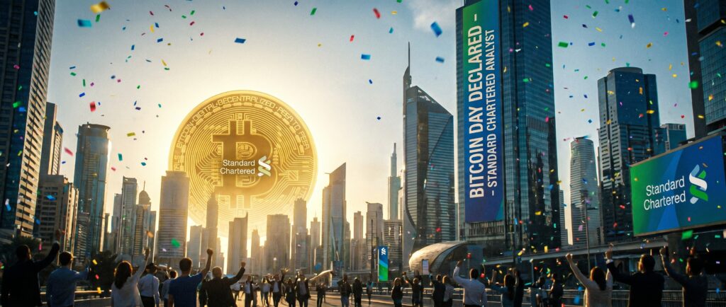 Аналитик Standard Chartered объявил о дне биткоина