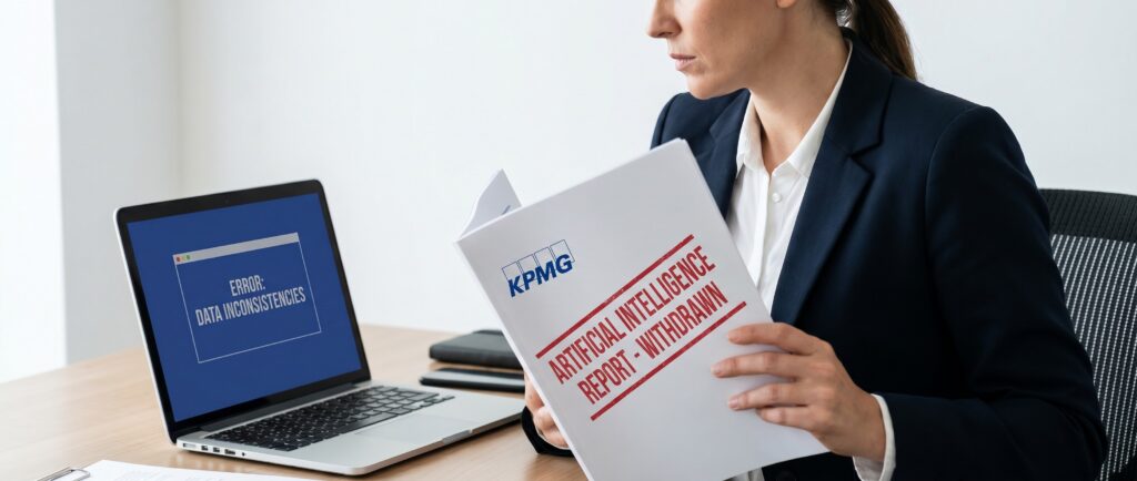 KPMG отозвала отчет об ИИ из-за ошибок