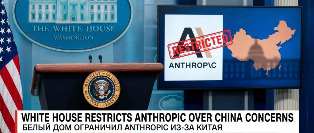 Белый дом ограничил Anthropic из-за Китая