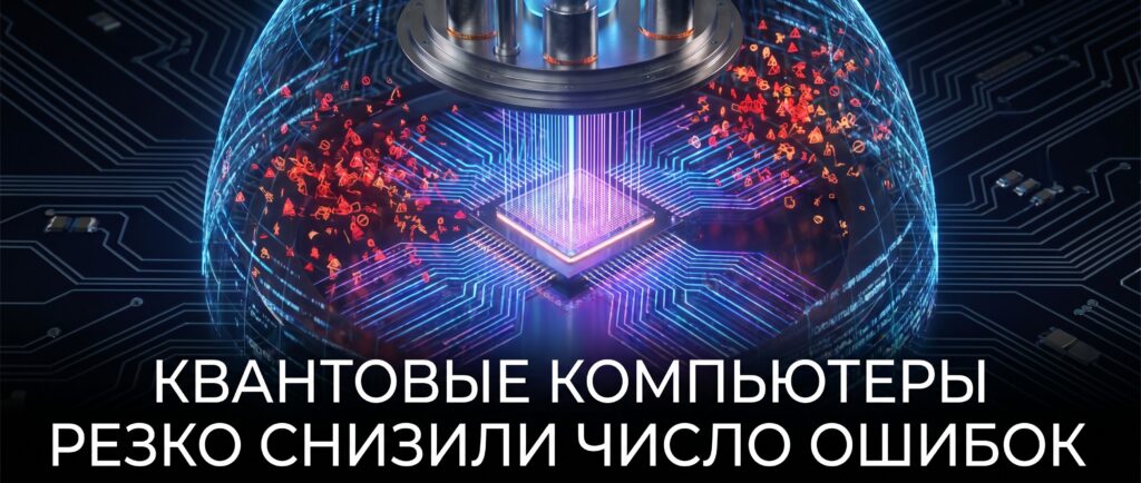 Квантовые компьютеры резко снизили число ошибок