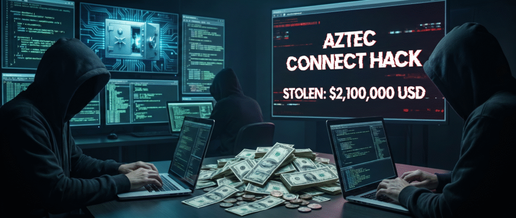 Хакеры похитили $2,1 млн из Aztec Connect