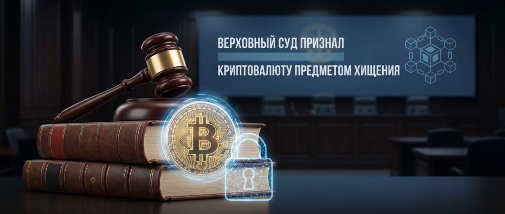 Верховный суд признал криптовалюту предметом хищения