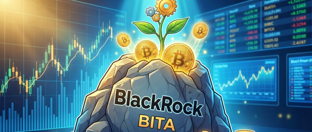 BlackRock запустил доходный биткоин-ETF BITA