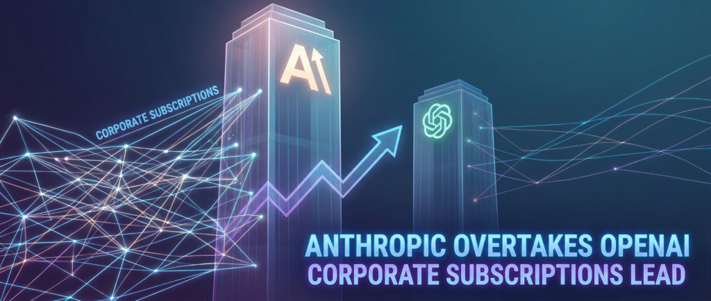 Anthropic обогнал OpenAI по корпоративным подпискам