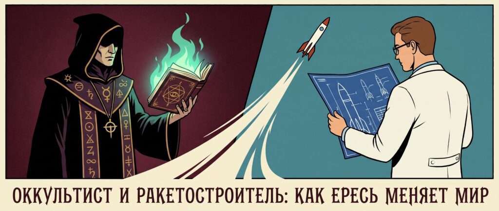 Оккультист и ракетостроитель: как ересь меняет мир