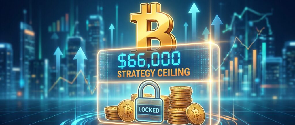 Биткоин застрял ниже $66k из-за Strategy