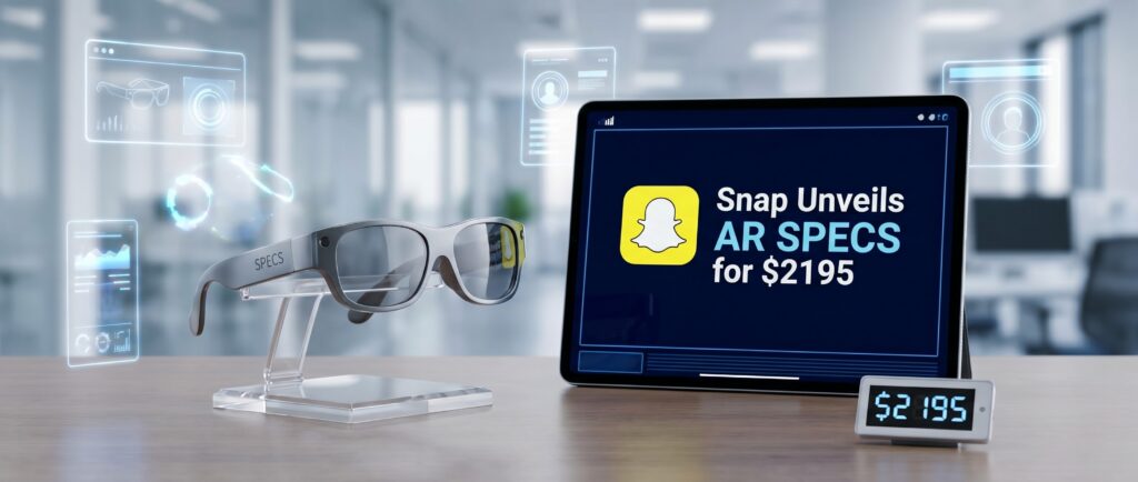 Snap представила AR-очки SPECS за $2195