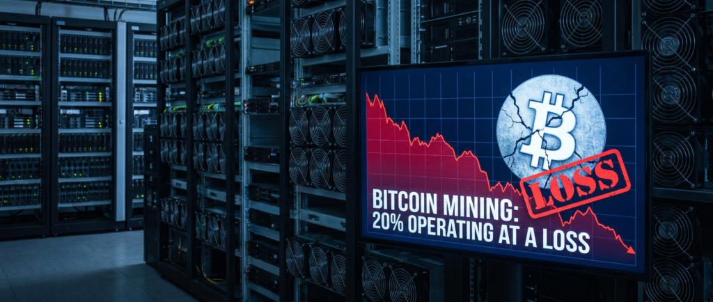 Майнинг биткоина: 20% компаний работают в убыток