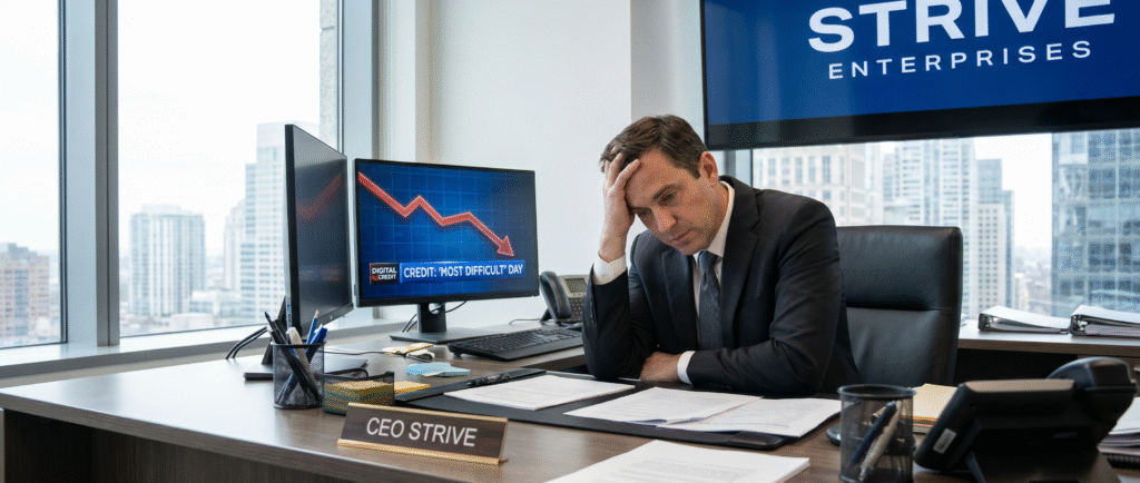 CEO Strive назвал день «самым сложным» для Digital Credit