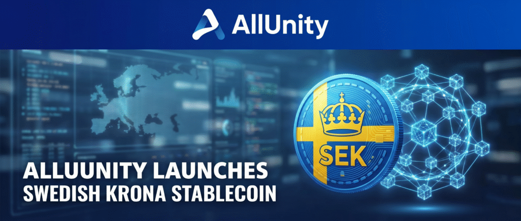 AllUnity запустил стейблкоин к шведской кроне