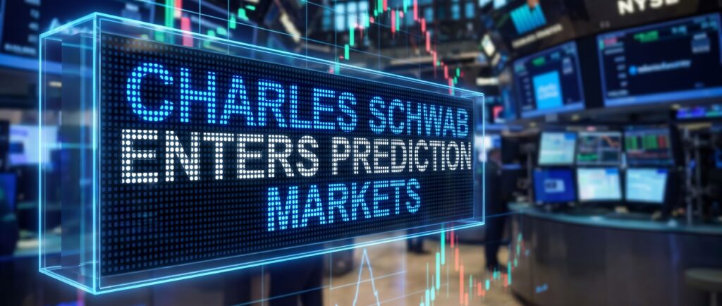 Charles Schwab выходит на рынки предсказаний