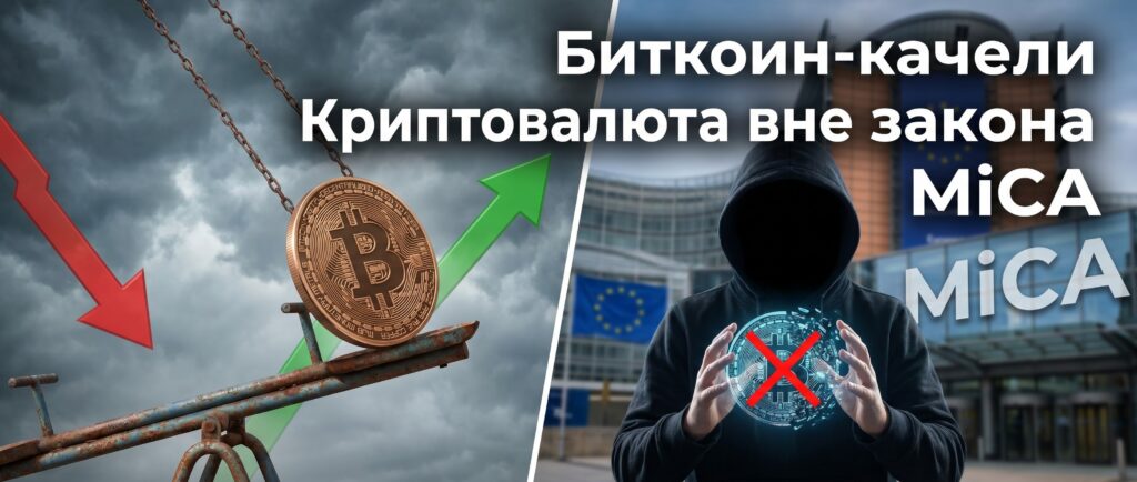Биткоин-качели, криптовалюта вне закона и MiCA