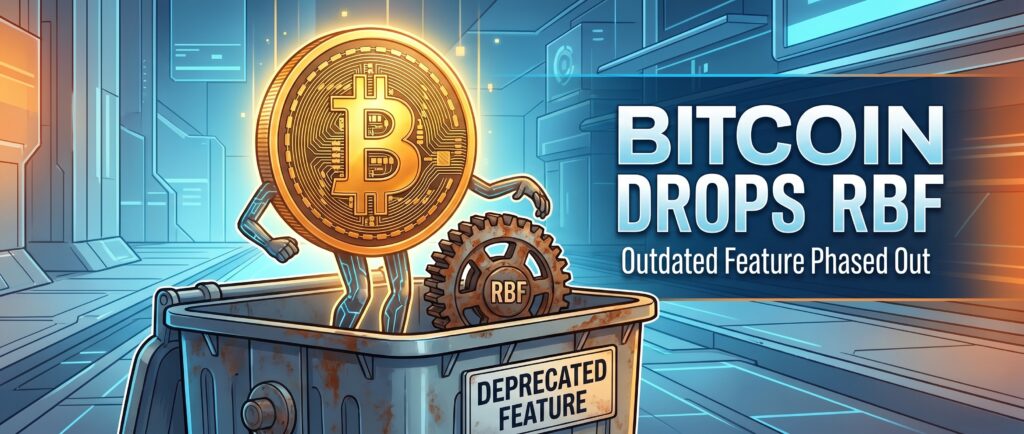 Биткоин откажется от устаревшей функции RBF