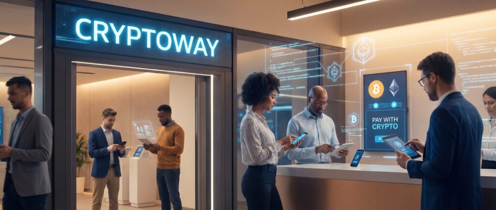 Cryptoway: как бизнесу принимать криптоплатежи