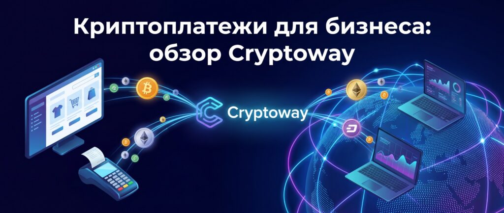 Криптоплатежи для бизнеса: обзор Cryptoway
