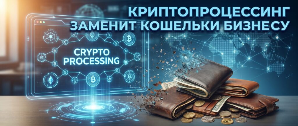 Криптопроцессинг заменит кошельки бизнесу