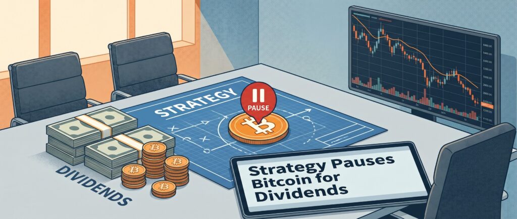 Strategy приостановит покупку биткоина из-за дивидендов