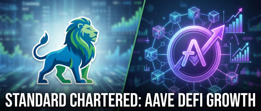 Standard Chartered: Aave ждет рост DeFi