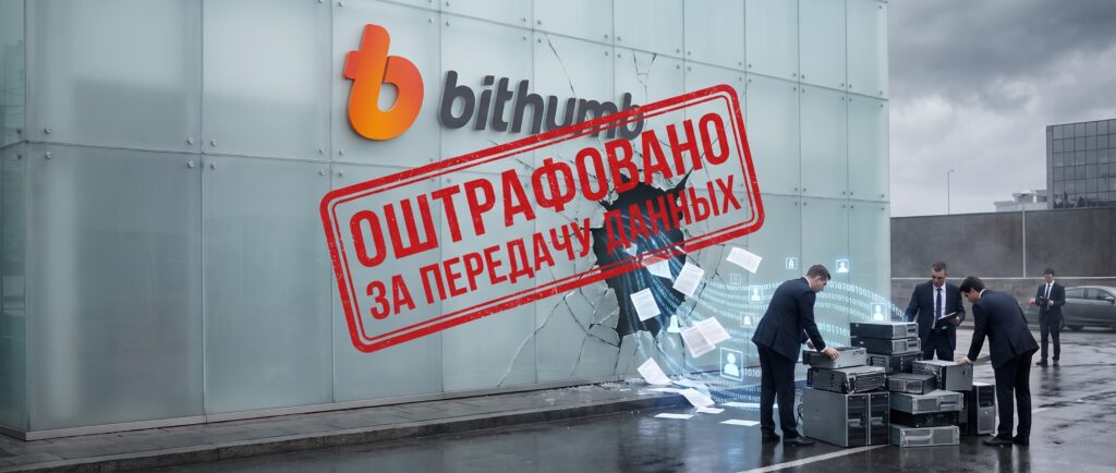 Bithumb оштрафована за передачу данных пользователей