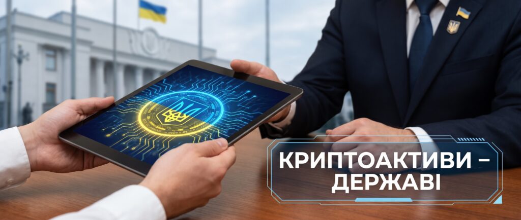 В Украине впервые передали криптоактивы государству