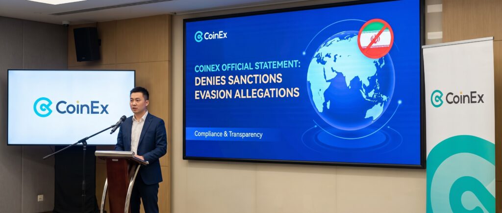 CoinEx отвергла обвинения в обходе санкций Ирана