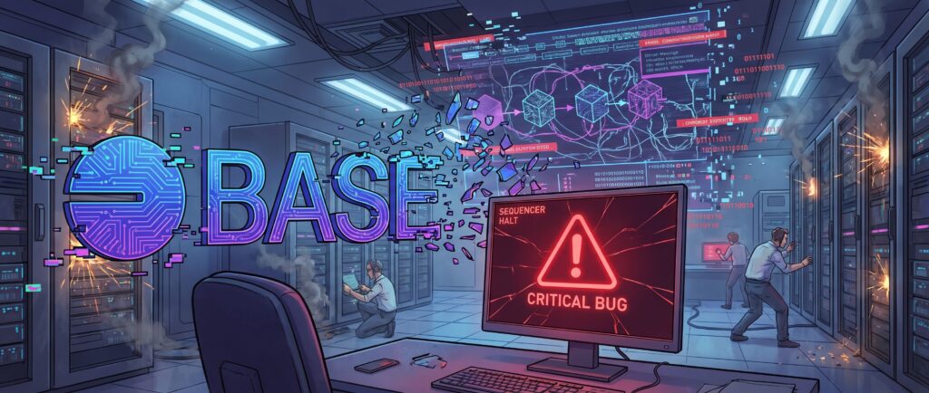 Сеть Base остановилась из-за бага секвенсора