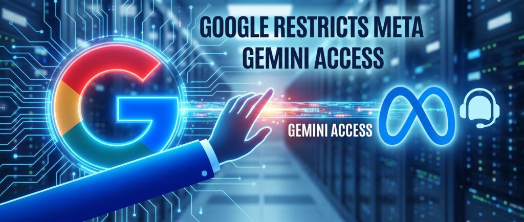 Google урезала Meta доступ к Gemini