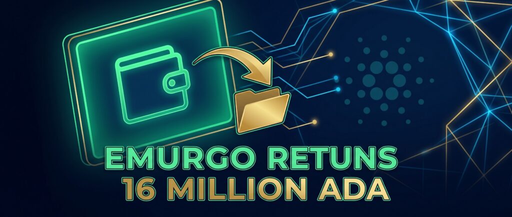 EMURGO вернет украденные 16 млн ADA