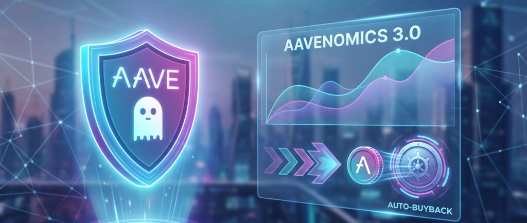 Aave запускает автовыкуп токенов через Aavenomics 3.0