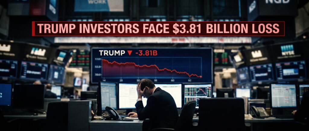 Инвесторы TRUMP потеряли $3,81 млрд