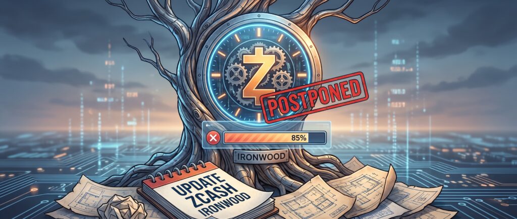 Обновление Zcash Ironwood могут отложить