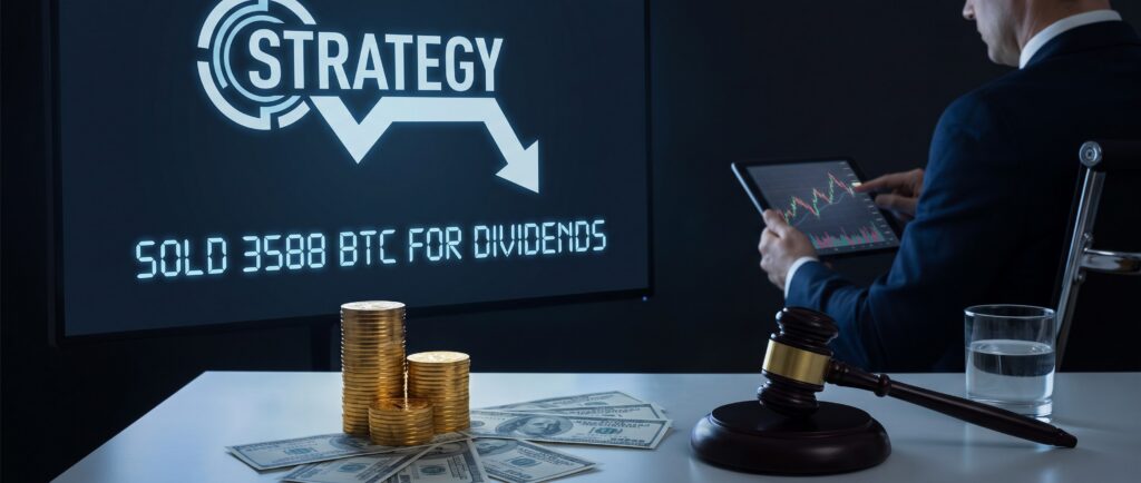 Strategy продала 3588 BTC для выплаты дивидендов