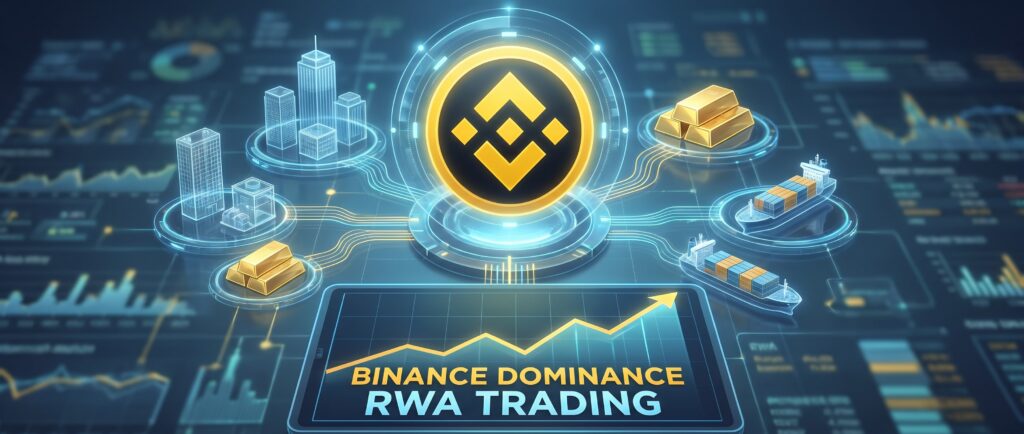 Binance доминирует в торговле RWA