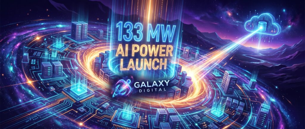Galaxy Digital запустила 133 МВт ИИ-мощностей