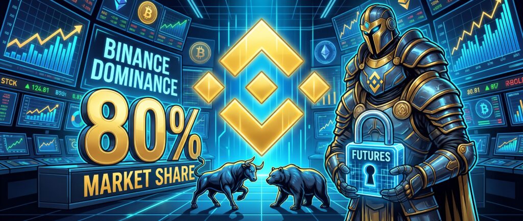 Binance захватила 80% рынка фьючерсов на акции