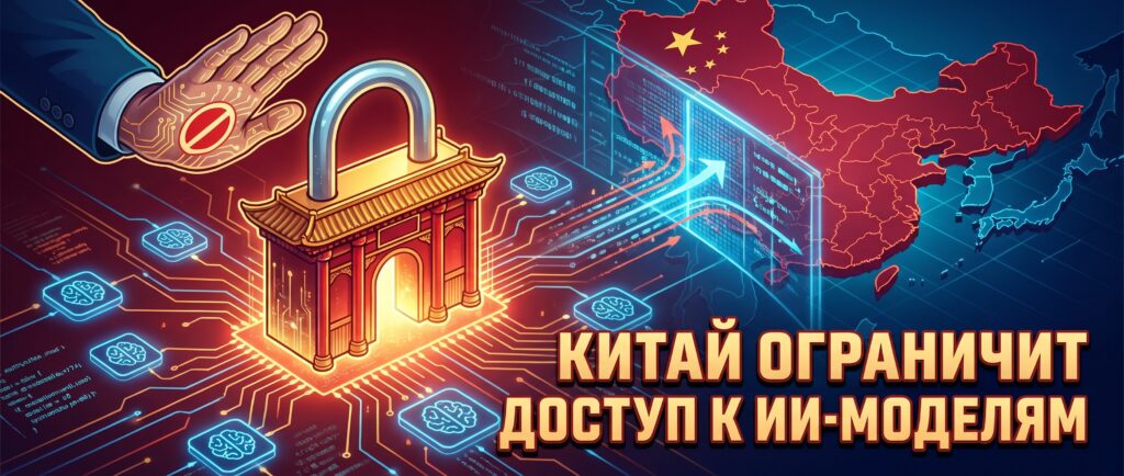 Китай ограничит доступ к своим ИИ-моделям