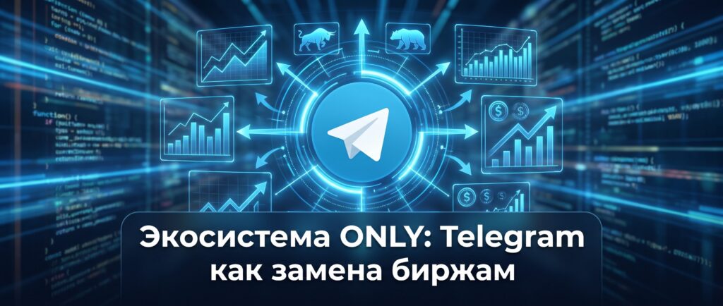 Экосистема ONLY: Telegram как замена биржам