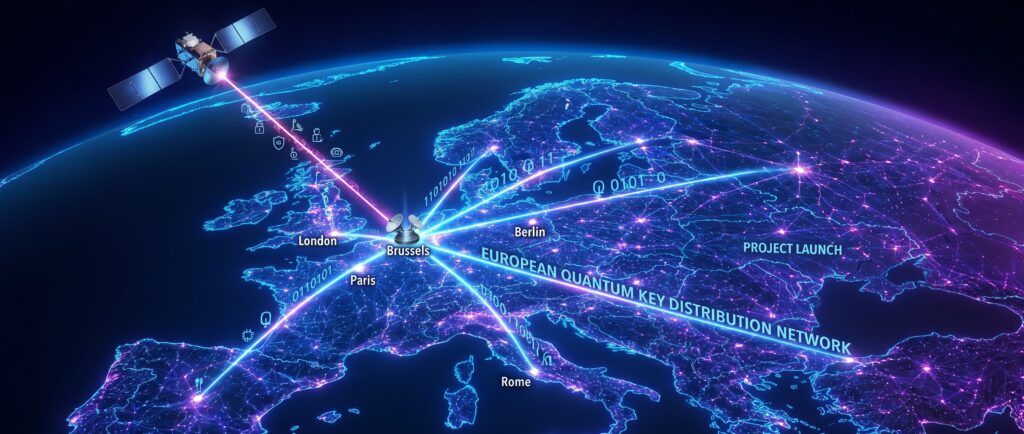 Европа запускает проект квантового распределения ключей